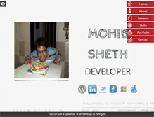 Tablet Screenshot of mohibsheth.com